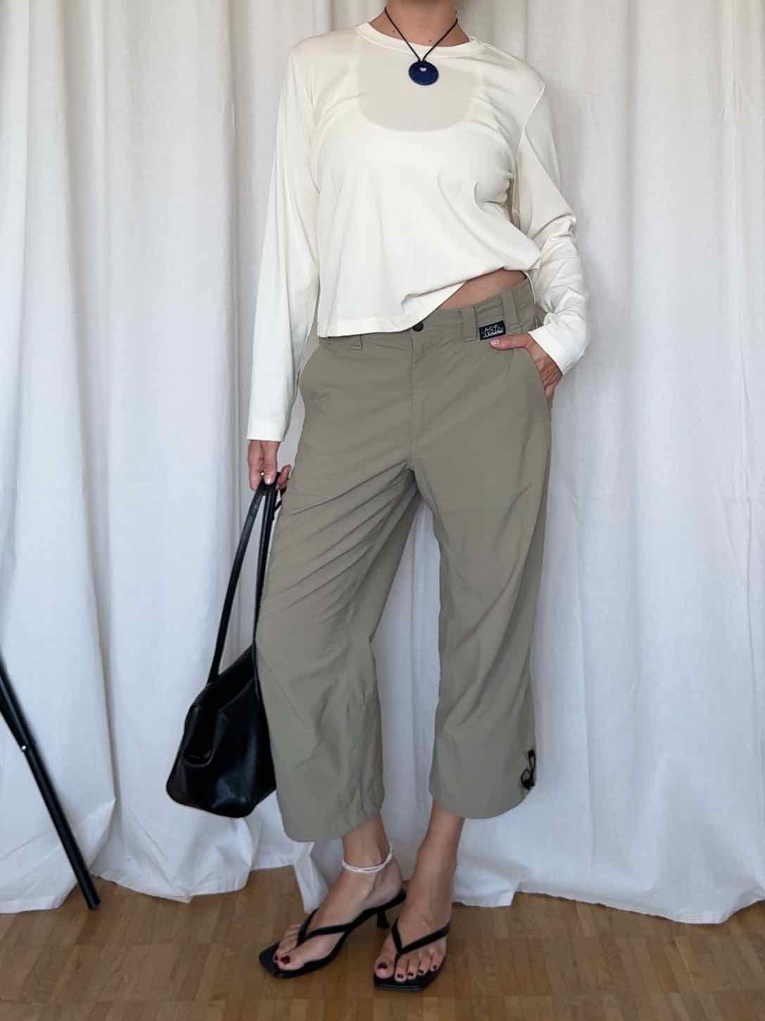 Schöffel Tech Capri Hose - helles Khaki