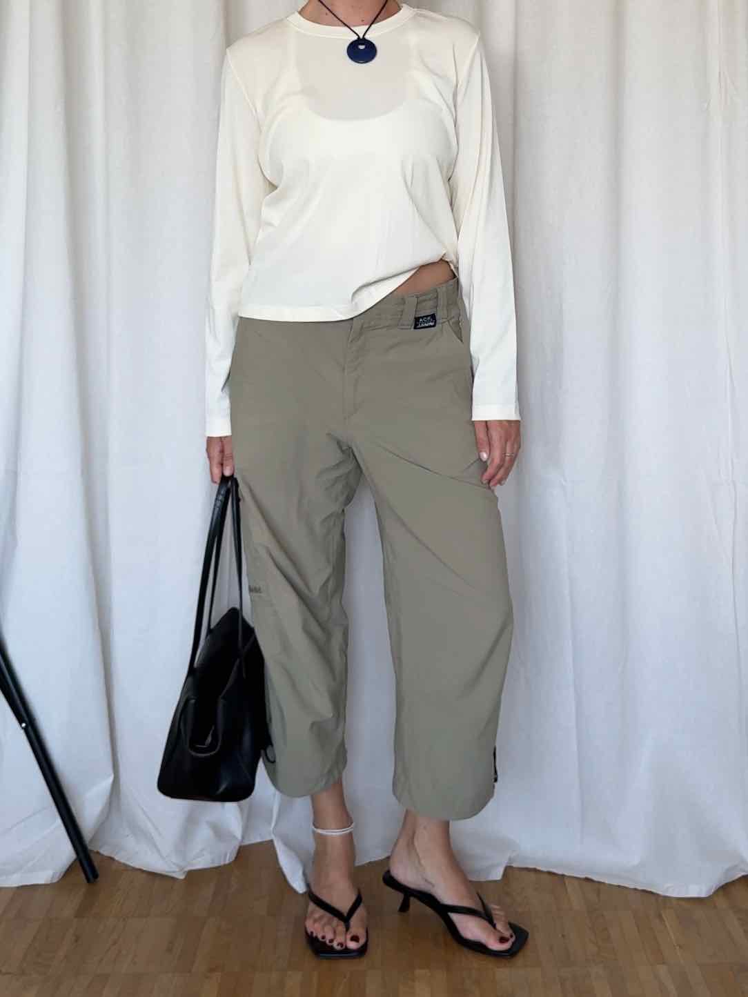 Schöffel Tech Capri Hose - helles Khaki