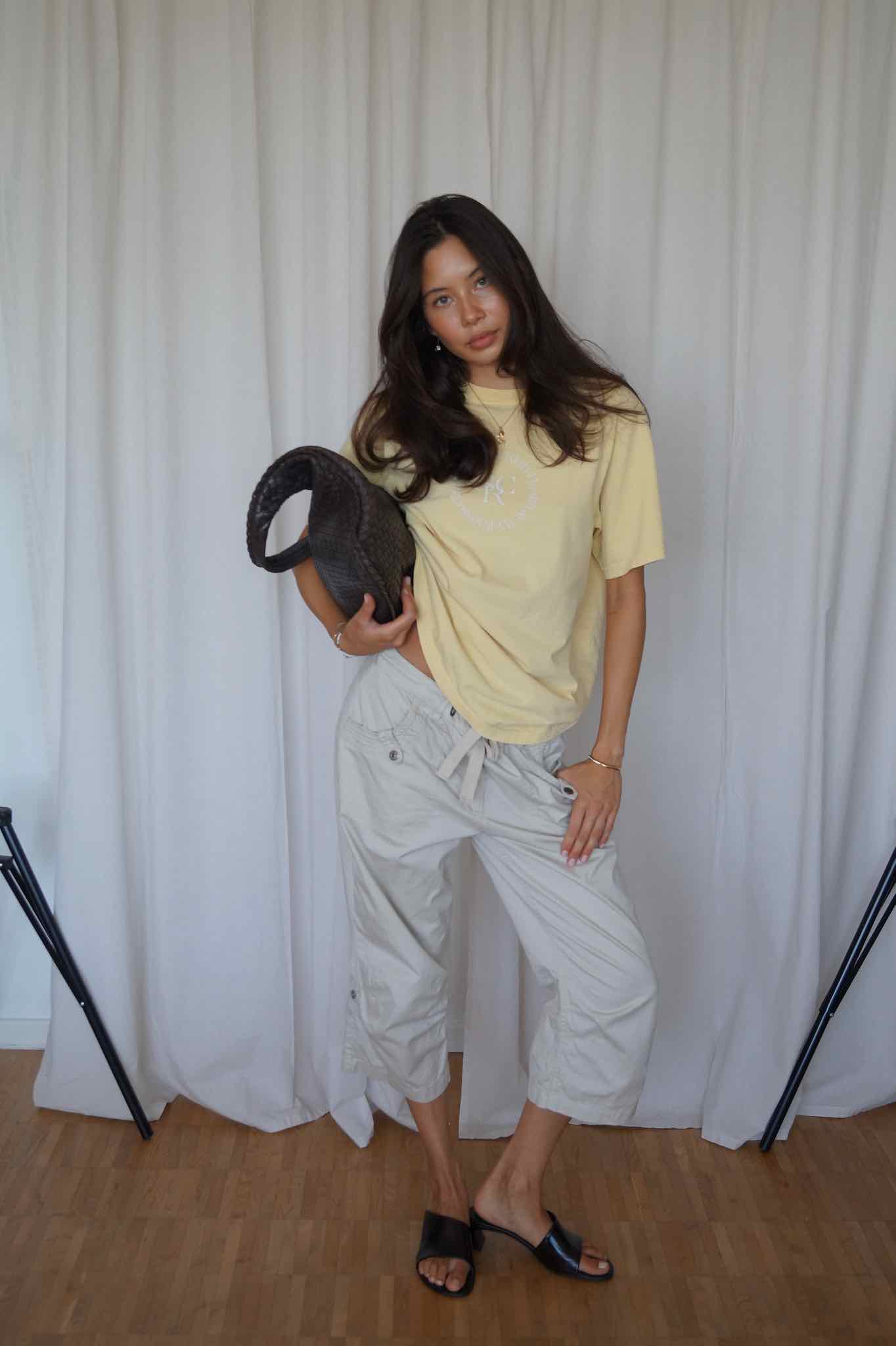 Sporty & Rich T-Shirt "SRC" - Gelb