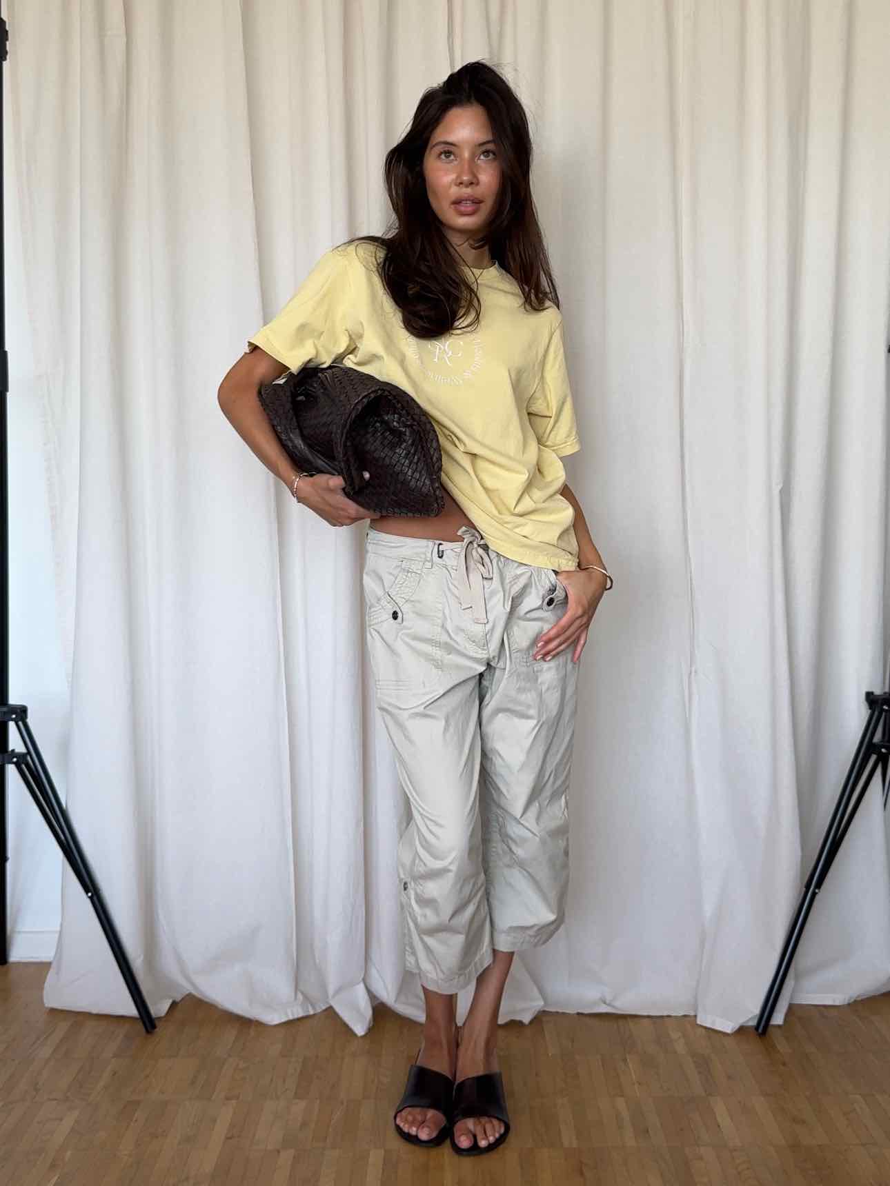 Sporty & Rich T-Shirt "SRC" - Gelb