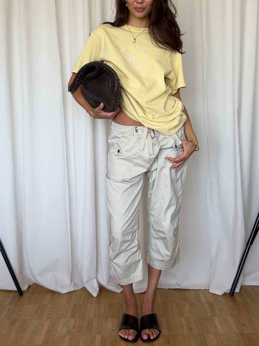 Sporty & Rich T-Shirt "SRC" - Gelb