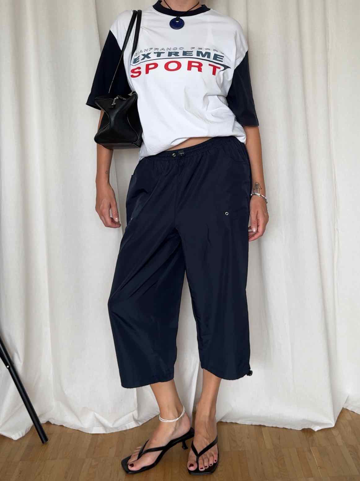 T-Shirt von Gianfranco Ferre - weiß/schwarz
