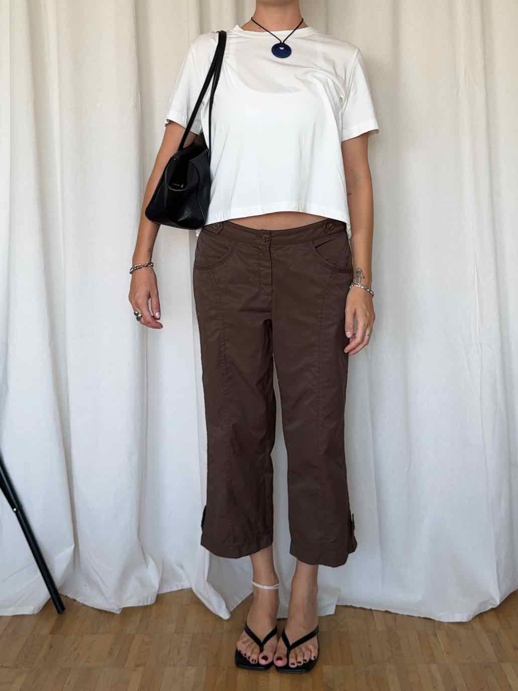 Tech Capri Hose von Steilmann - Braun