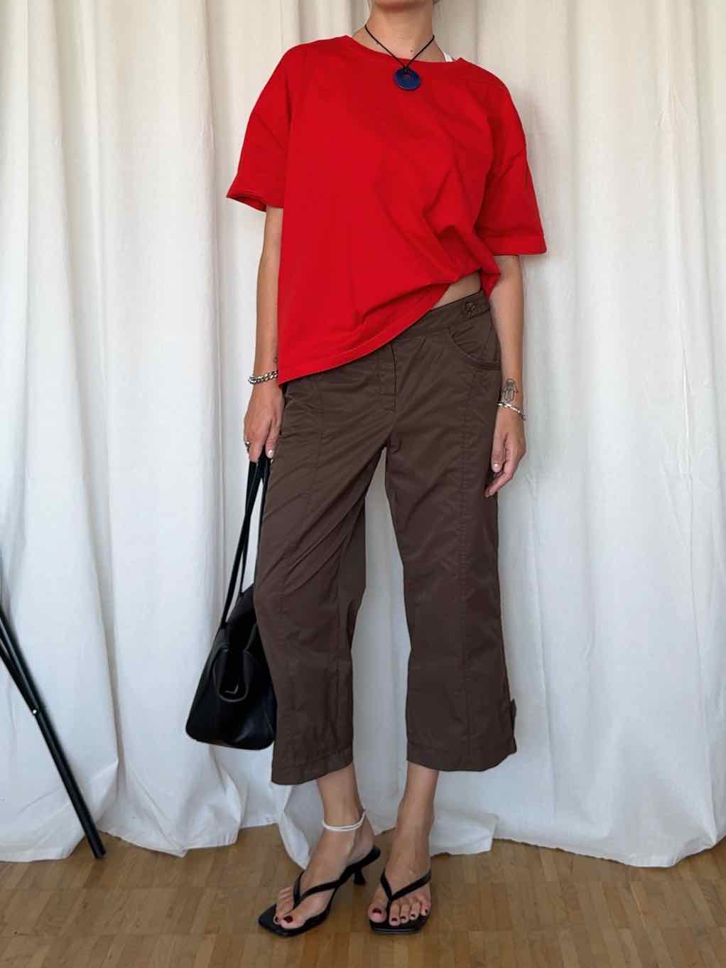 Tech Capri Hose von Steilmann - Braun