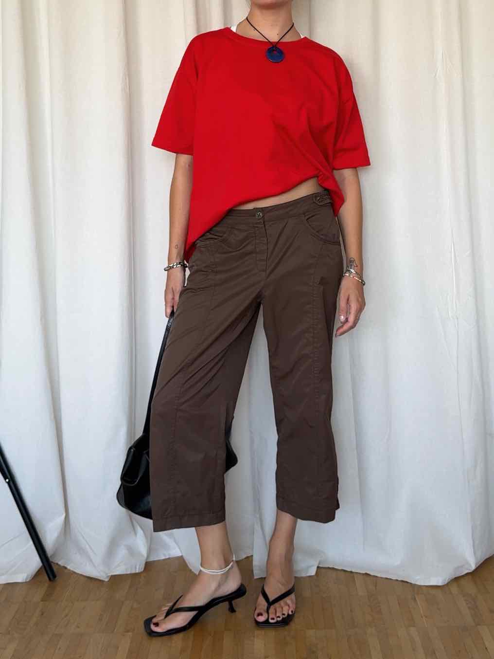Tech Capri Hose von Steilmann - Braun