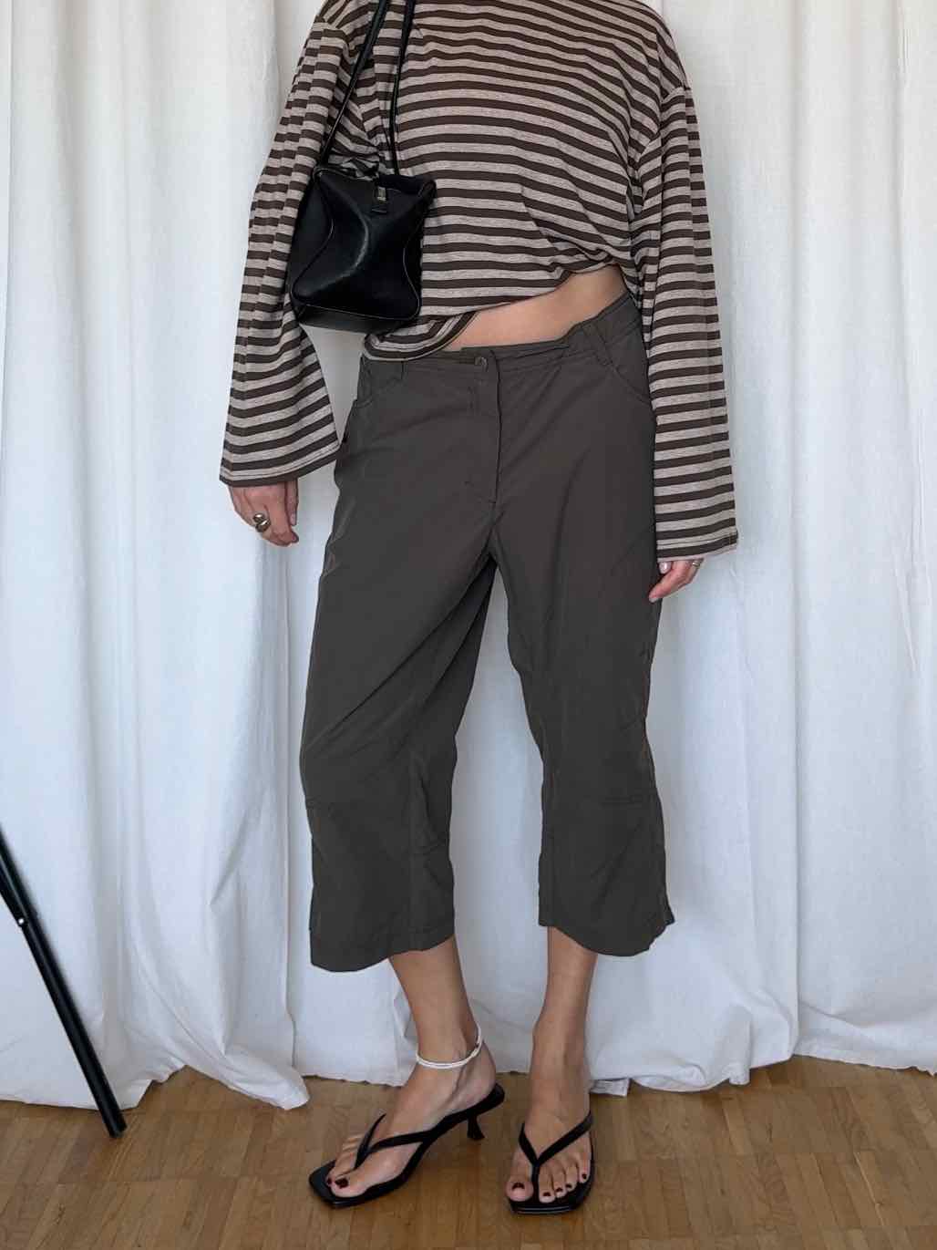 Tech Capri Hose von Schöffel - Olivgrün