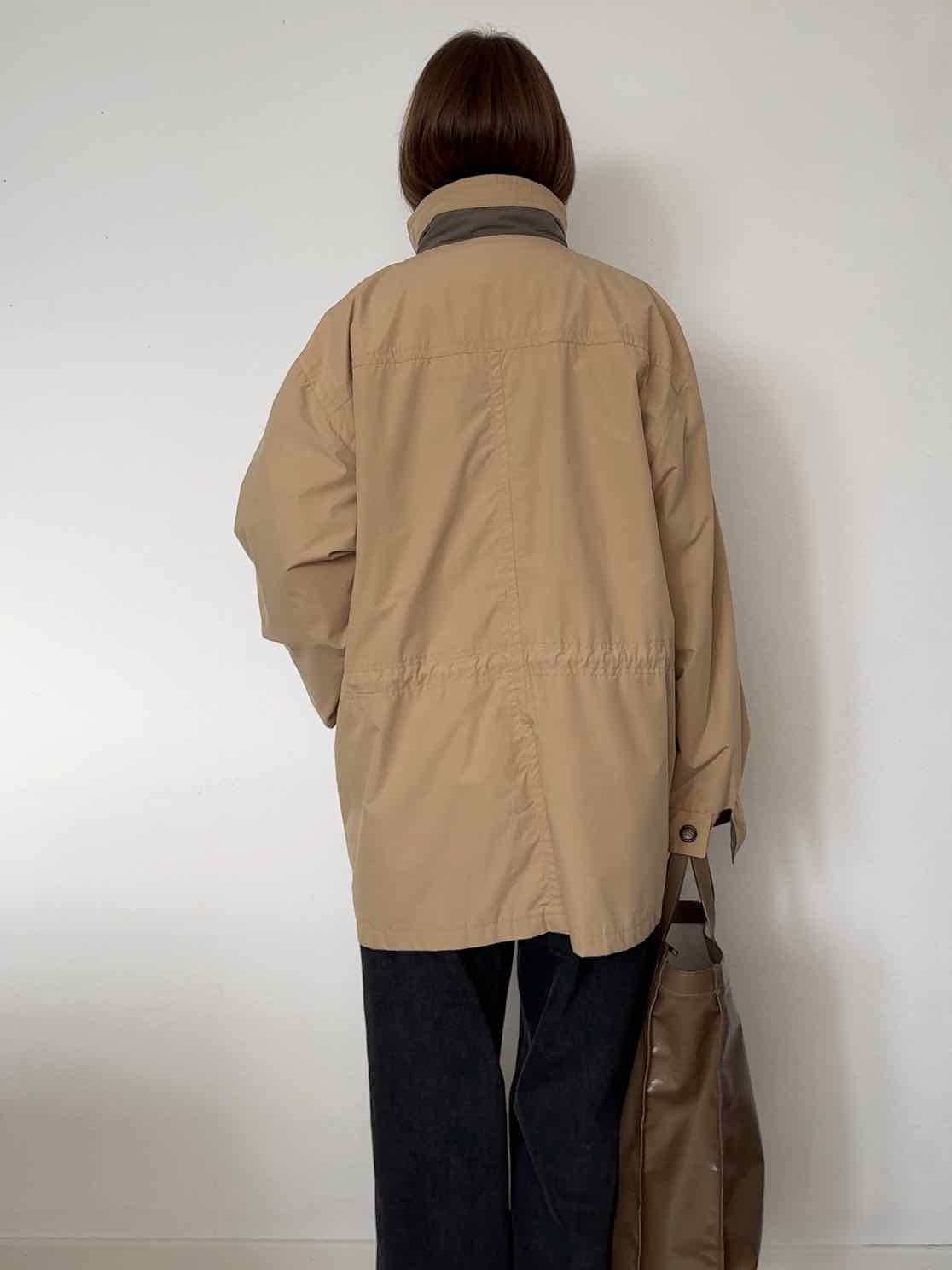 Utility Parka - Beige/Khaki
