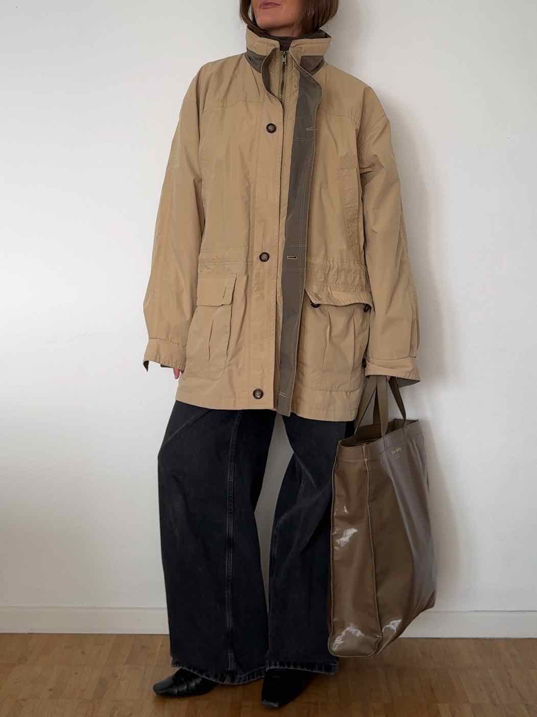 Utility Parka - Beige/Khaki
