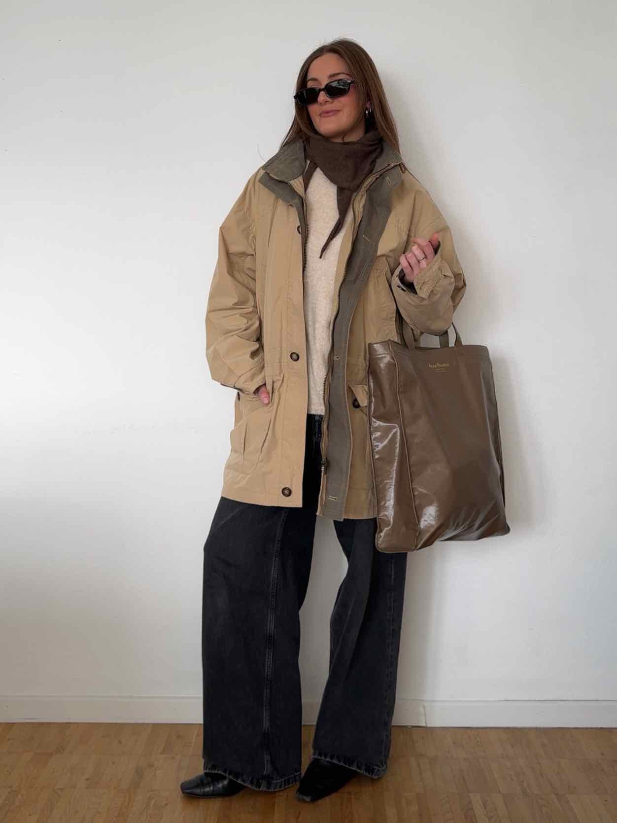 Utility Parka - Beige/Khaki