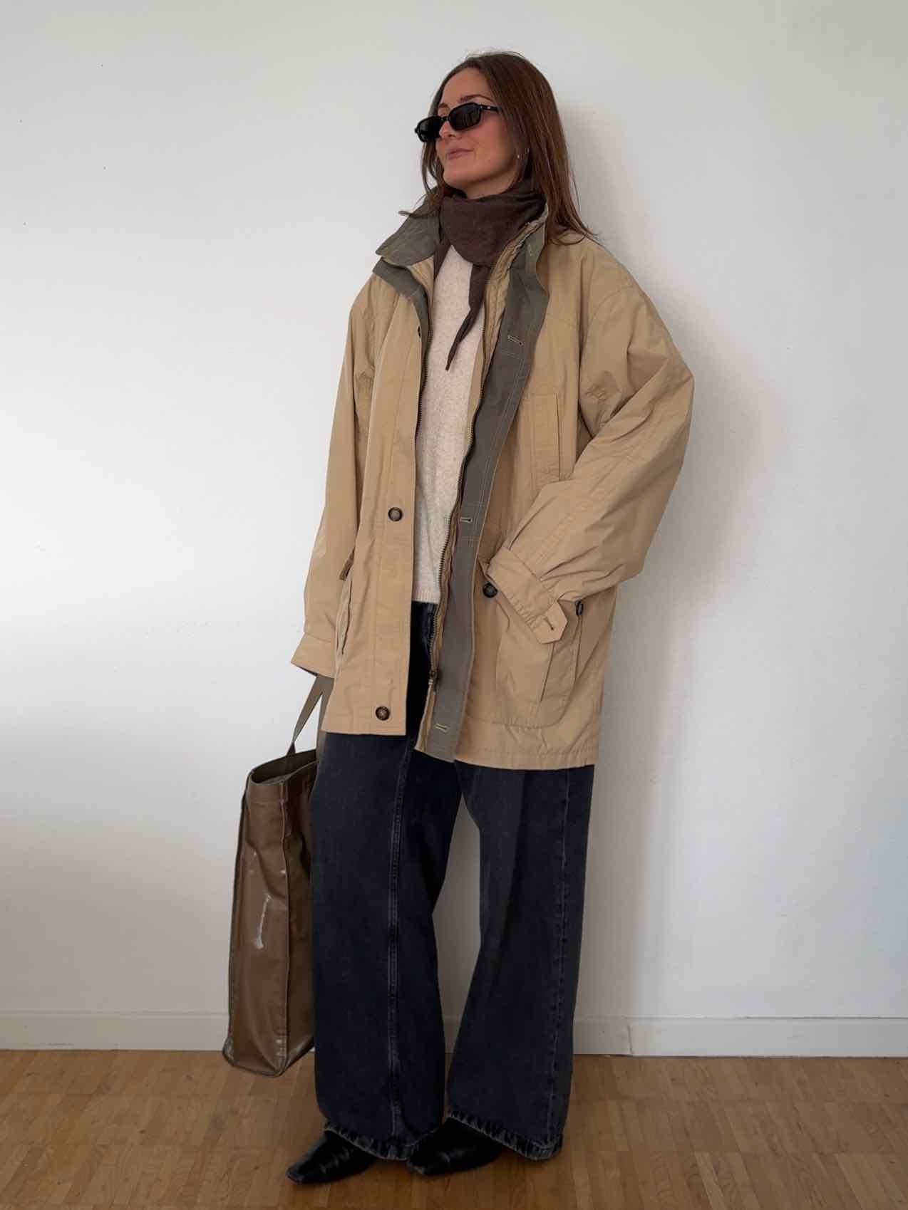 Utility Parka - Beige/Khaki