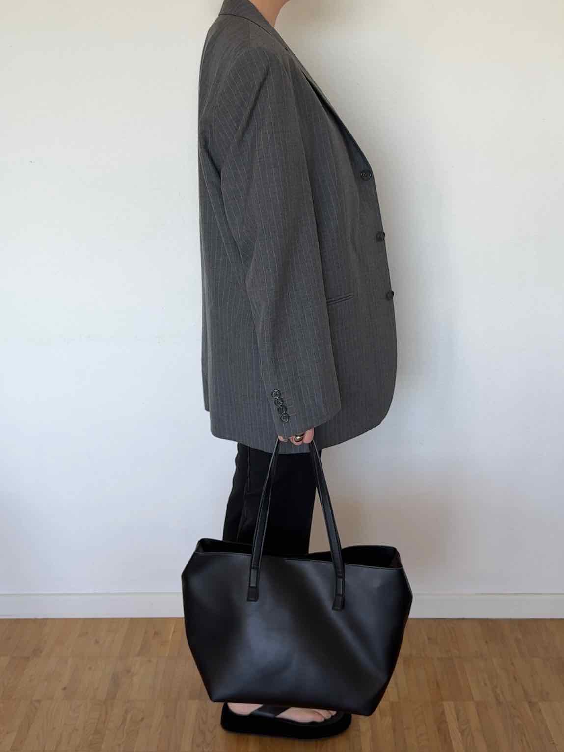 Vintage Herren Sakko - Grau mit Nadelstreifen