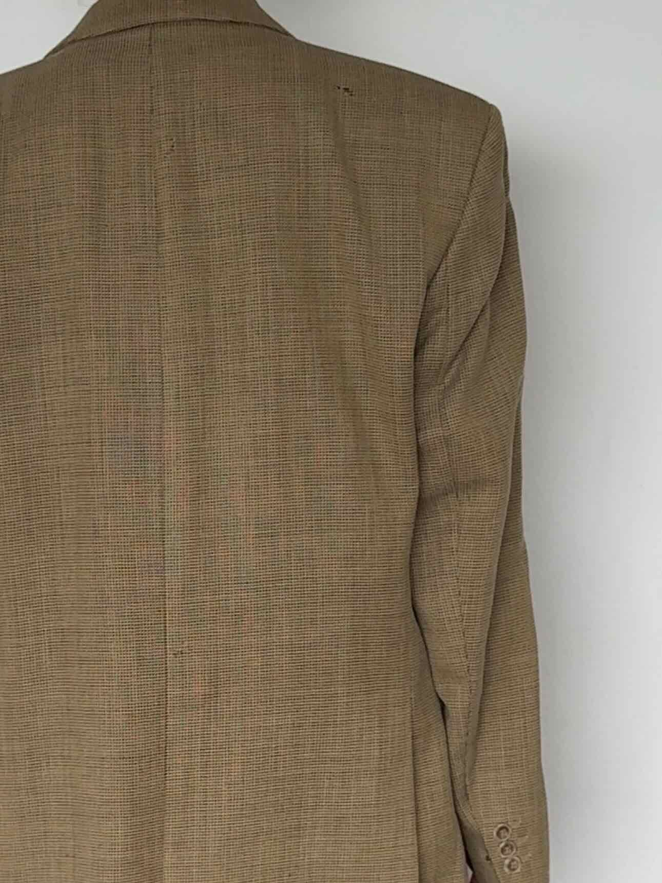 Vintage Herren Sakko - Ocker kariert