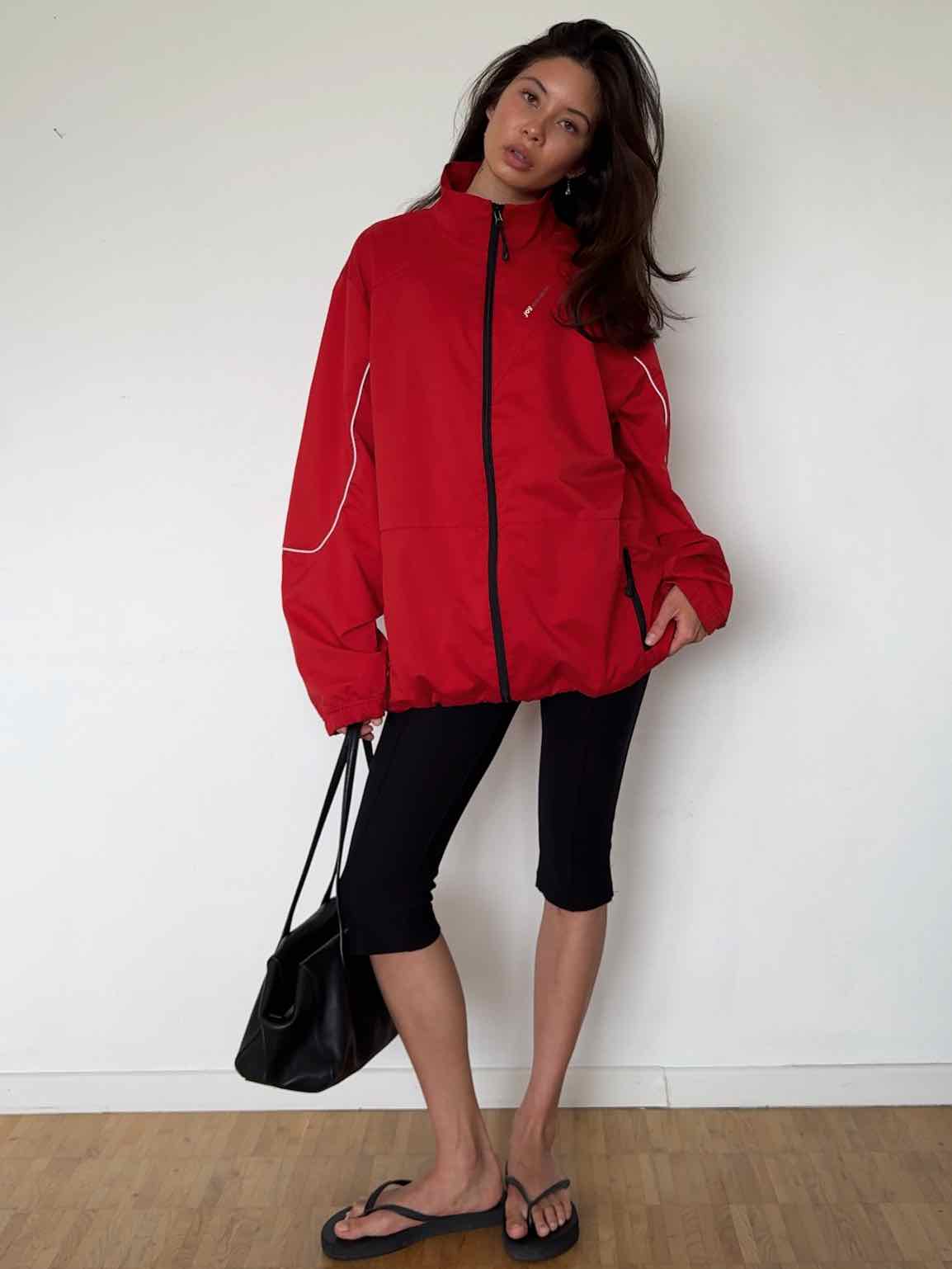 Vintage Joy Sportswear Jacke - Rot
