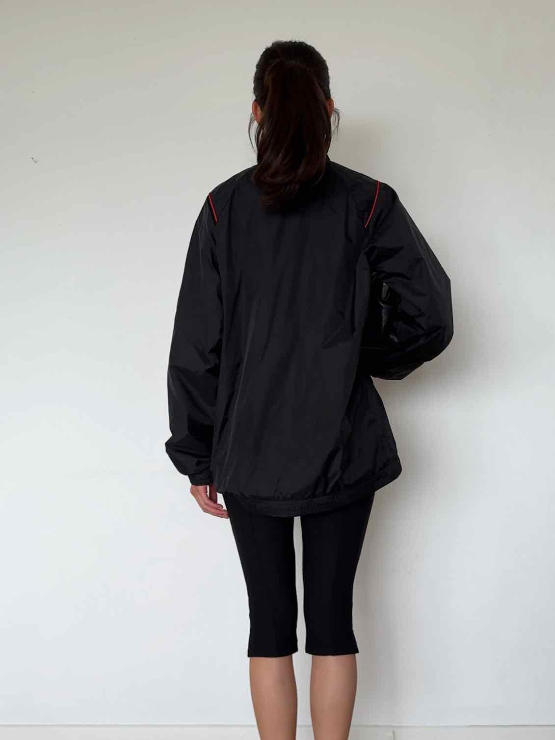 Vintage Reebok Sportswear Jacke - Schwarz/Rot