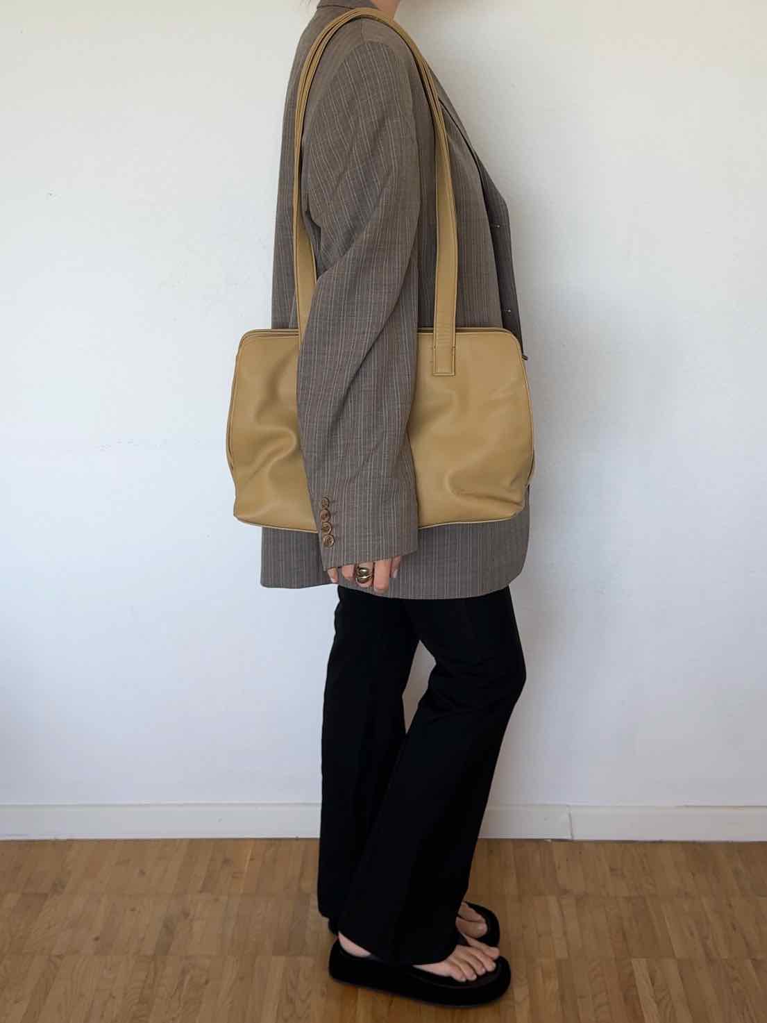 Vintage Umhängetasche - Camel