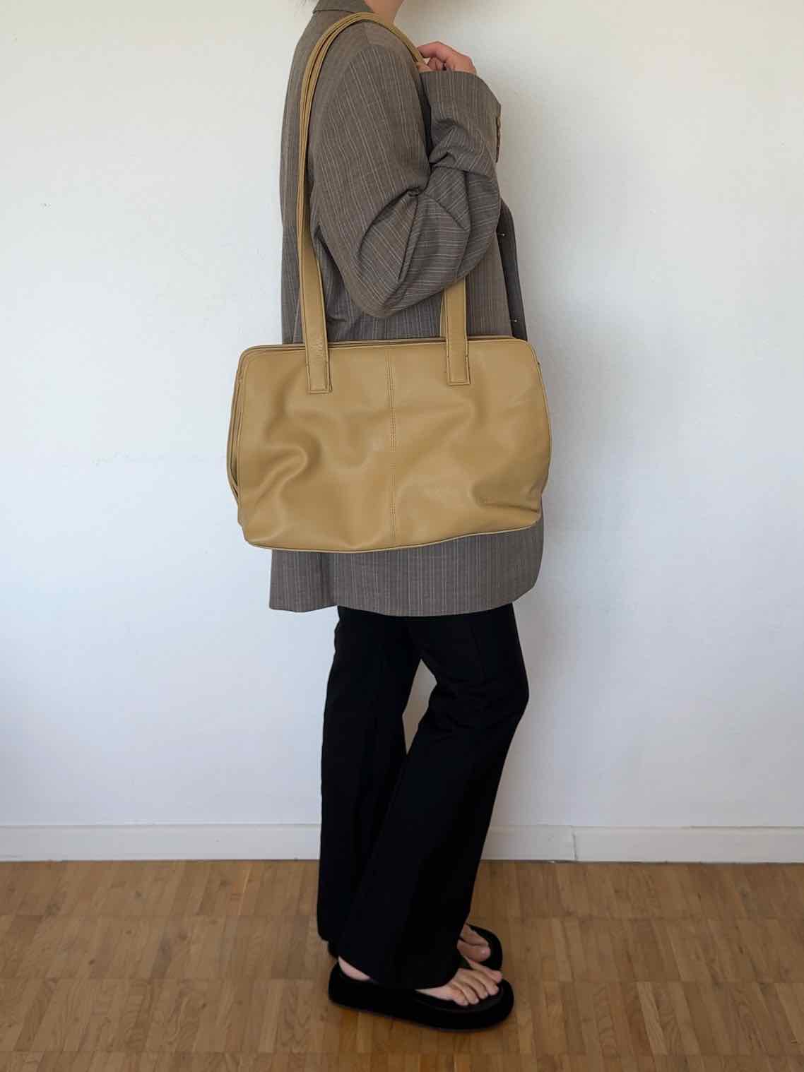 Vintage Umhängetasche - Camel
